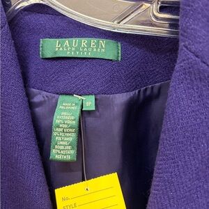 Lauren Ralph Lauren Deep Purple Jacket
